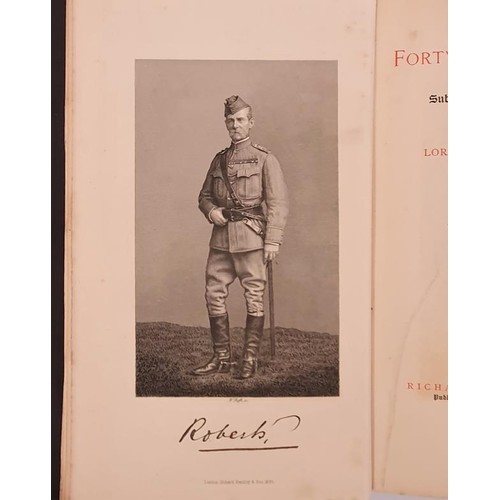 202 - Roberts of Kandahar, Field-Marshal Lord. Forty-One Years in India, from Subaltern to Commander-in-Ch... 