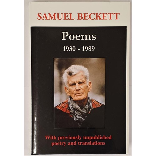 221 - Samuel Beckett. Poems 1930-1989. 2003. First thus. Published by Calder. London. Inscribed & sign... 