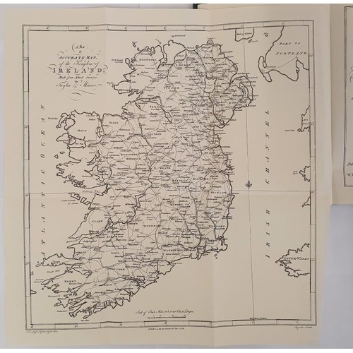 224 - Map of the Roads of Ireland. Taylor, George and Andrew Skinner: Published by Shannon Ireland: Irish ... 