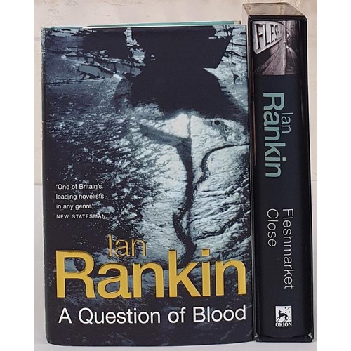 255 - Ian Rankin - A Question of Blood, Published 2003. First UK Edition, First Print. Signed ' (Cheers! I... 