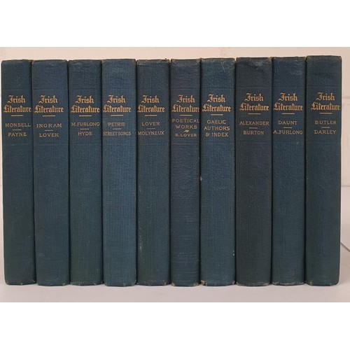 264 - Irish Literature, Section One: Irish Authors and Their Writings in Ten Volumes. Collier & Sons. ... 