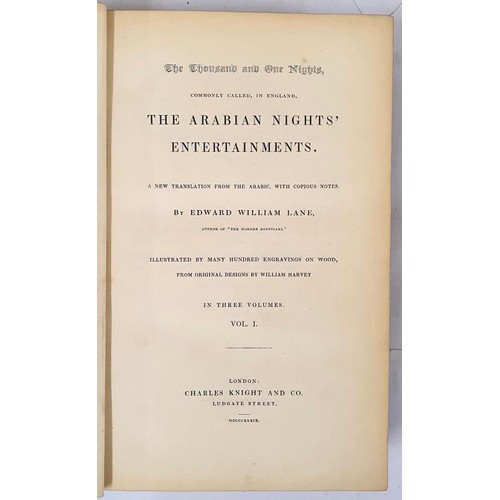 271 - The thousand and one nights : commonly called, in England, the Arabian nights' entertainments / a ne... 