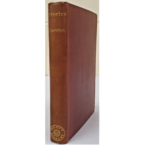 407 - Stories from Carleton. With a nine page Introduction by W.B. Yeats. C. 1890. Original red cloth