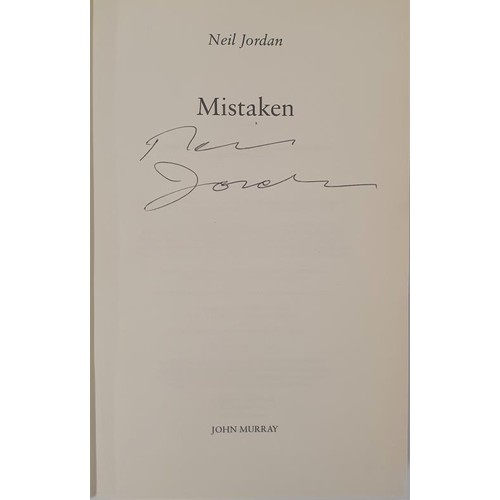 408 - Neil Jordan; Mistaken, SIGNED first edition, first print HB, Murray 2011