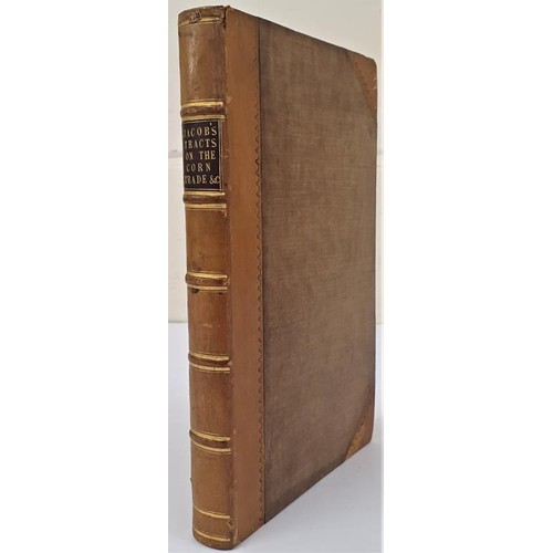 411 - William Jacob. Tracts Relating to the Corn Trade and Corn Laws. 1928. 1st Armorial b.p. Fine contemp... 