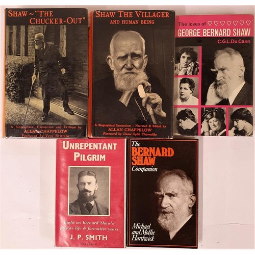 413 - Bernard Shaw Interest x 5; The Loves of George Bernard Shaw by C G L Du Cann, 1963; Unrepentant Pilg... 