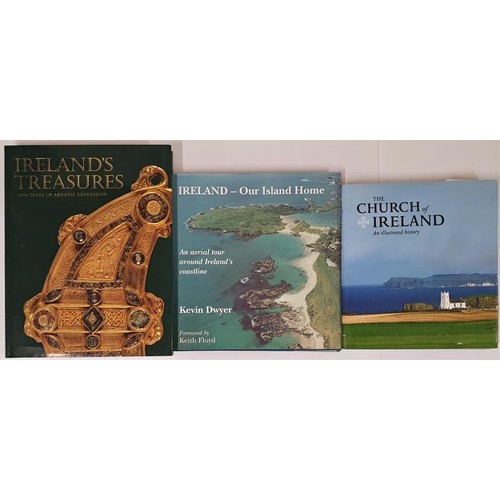 419 - Irish Interest X 3 Titles: The Church of Ireland-an illustrated history edited by Doctor Costecalde;... 