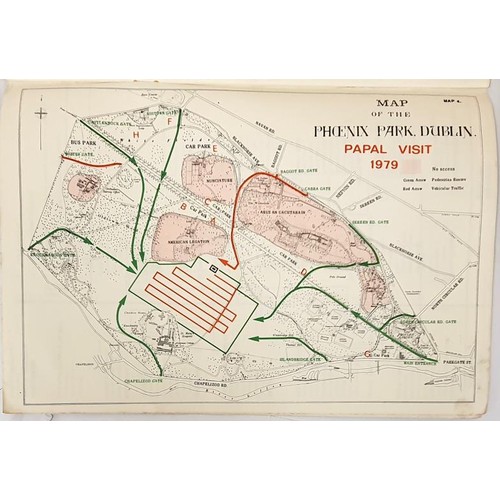 428 - Garda Siochana Orders for visit of Pope John Paul II to Ireland 1979. A publication with enormous de... 