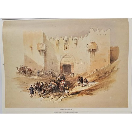 429 - David Roberts. In The Holy Land 1839. 1991. Folio. Numerous fine colour plates. Stiff wrappers