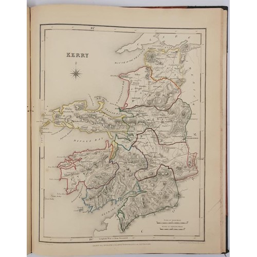 439 - Lewis, Samuel. Atlas to the Topographical Dictionary of Ireland, comprising a General Map of Ireland... 