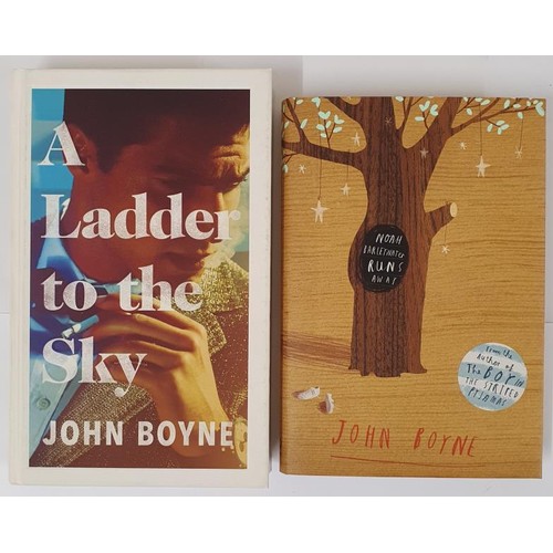 444 - John Boyne – A ladder to the Sky, published, 2018 First UK Edition, first printing, in illustr... 