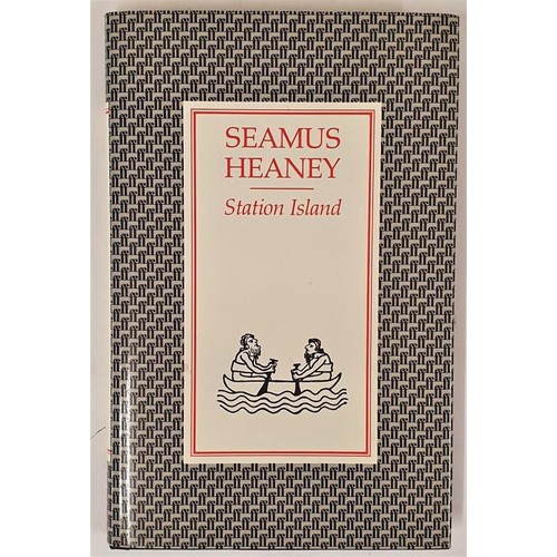 453 - Seamus Heaney, Station Island, Faber & Faber, 1984, signed 1st edition, 1st printing, hardback i... 