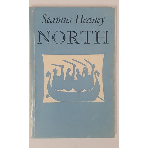 457 - Seamus Heaney; North, SIGNED first edition, first print PB, Faber 1975