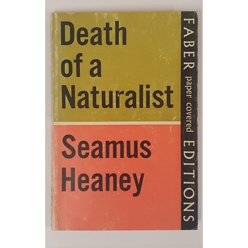 458 - Seamus Heaney; Death of a Naturalist, first PB publication containing the poem Personal Helicon (ded... 