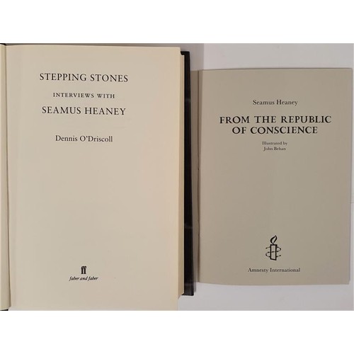 462 - Seamus Heaney. From the Republic of Conscience written for Amnesty International. 1985. Limited edit... 