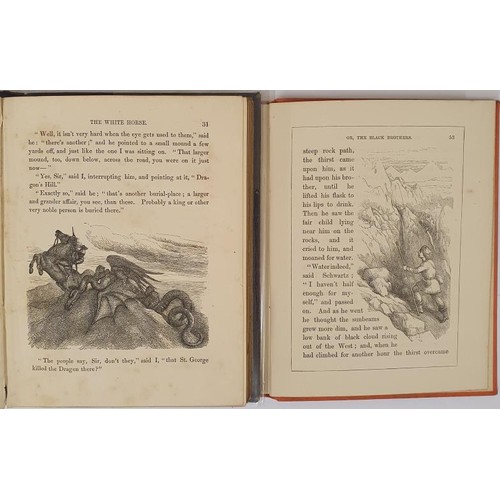 476 - The Scouring of the White Horse. 1859. Illustrated by Richard Doyle. Fine original blue cloth and Jo... 