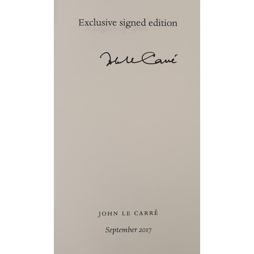 484 - John Le Carré; A legacy of Spies, exclusive SIGNED first edition, first print HB, Random Hous... 