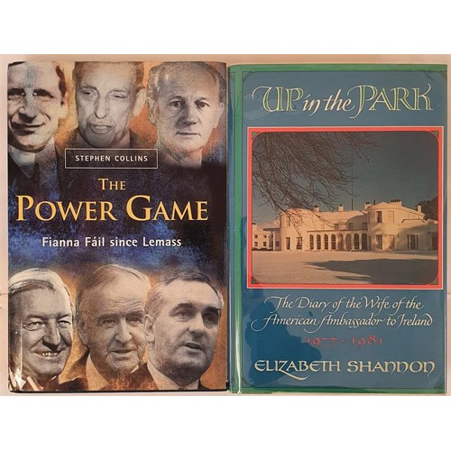 487 - Irish Interest X 2 Titles: The Power Game- Fianna Fáil since Lemass by Stephen Collins SIGNED... 