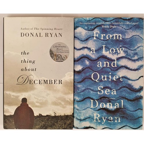 489 - Donal Ryan – The Thing about September. Published 2014 First printing of the Doubleday edition... 