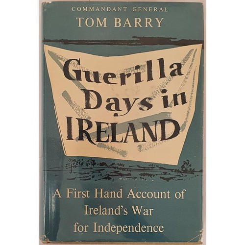 506 - GUERILLA DAYS IN IRELAND;: A FIRST-HAND ACCOUNT OF THE BLACK AND TAN WAR (1919-1921) TOM BARRY Publi... 