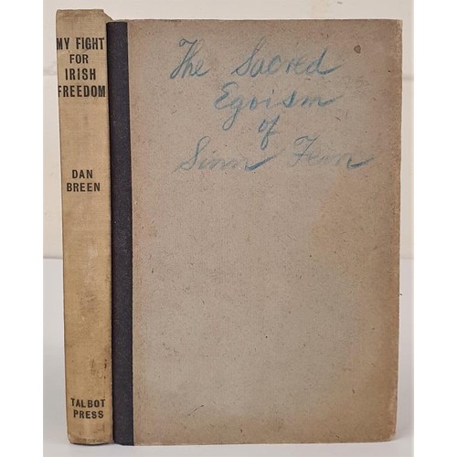 508 - The Sacred Egoism of Sinn Féin by Gnathaí Gan Iarraigh, pamphlet protected by card cov... 