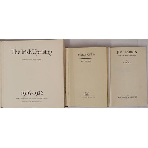 511 - Irish Interest X 3 Titles: Michael Collins-the big fellow  by Rex Taylor 1958,1st Ed; Jim Larki... 