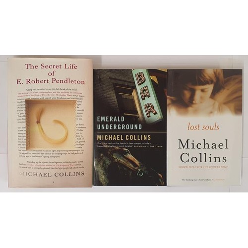 512 - Michael Collins X 3 Titles; Emerald Underground, SIGNED first edition, first print HB, Phoenix 1998;... 