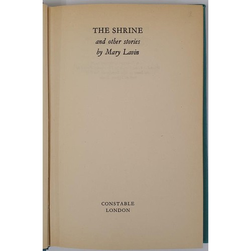 518 - Mary Lavin – The Shrine, Published in 1977. First UK edition, First impression, in original ja... 