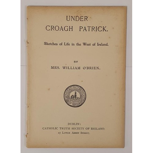 534 - Under Croagh Patrick. Mrs. William O'Brien. Dublin. circa 1904. Sophie O'Brien was the wife of Natio... 