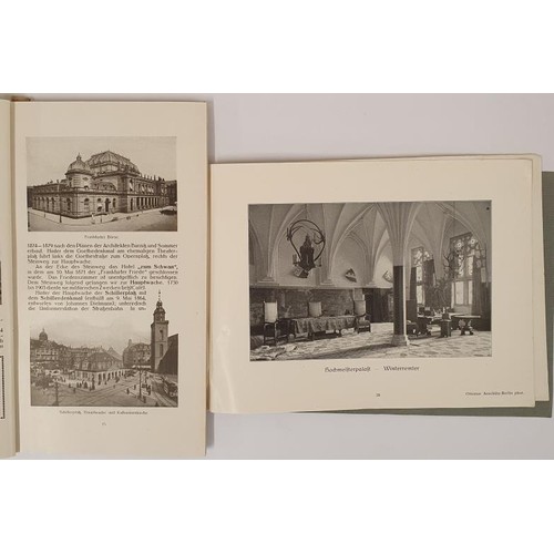 537 - Frankfurt Tourist's Guide 1911 and Marienburg C. 1902. Illustrated 2 German tourist guide books