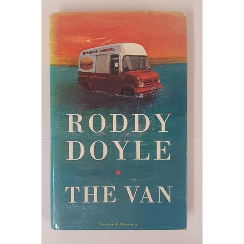 587 - Roddy Doyle; The Van, SIGNED & dedicated first edition, first print HB, Secker & Warburg 199... 