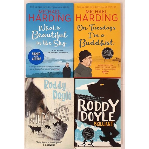 590 - Irish Interest X 4 Titles. Michael Harding X 2 SIGNED, What is Beautiful In The Sky. HB, DJ; On Tues... 