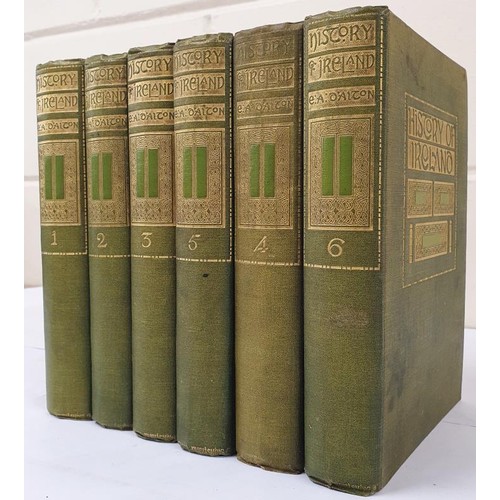 598 - History of Ireland : from the earliest times to the present day - complete in 6 volumes D'Alton, E. ... 