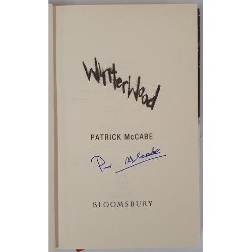 603 - Patrick McCabe – Winterwood, Published 2006. First UK Edition, First Print. Winner of the Hugh... 