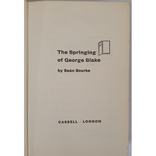 614 - Sean Bourke - The Springing of George Blake, Published in 1970. First UK Edition. First Issue. inclu... 