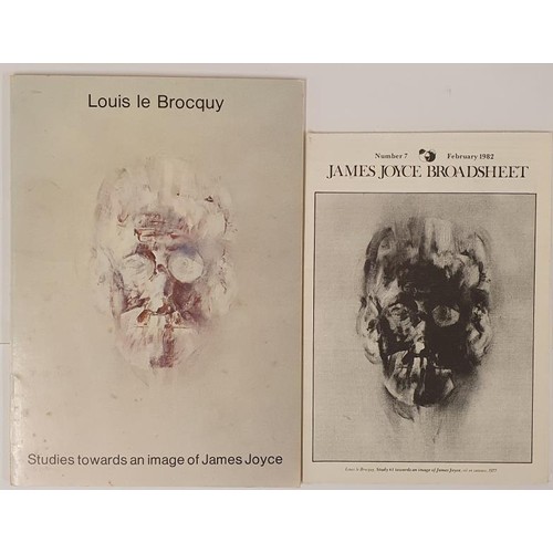 619 - Louis Le Brocquy; Studies towards an Image of James Joyce, with introduction by John Montague, first... 