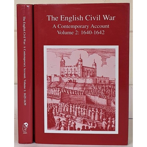 624 - (Razells ed), English Civil War, a contemporary account, vol1 1625-1639; vol 2 1640-1642. Caliban Bo... 