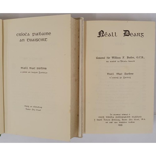 653 - Sir William Butler translated into Irish. Criocha Fiadhaine an Tuaiscirt. [The Wild North Land] 1938... 