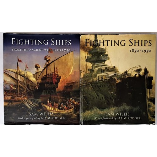 696 - Fighting Ships: From The Ancient World to 1750 Willis, Sam Published by Quercus Publishing, 2010; Fi... 