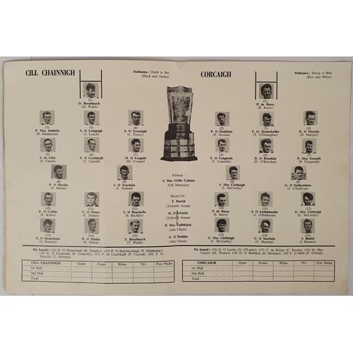 5 - GAA: All Ireland Hurling Final 4th September 1966; Kilkenny V Cork (Senior), Wexford V Cork (Minor)