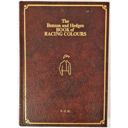 36 - The Benson & Hedges book of RACING COLOURS limited edition number 285, Lester Piggot signature 1... 