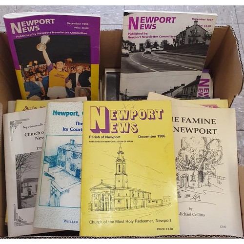 43 - Newport, Tipperary Interest: C 40 issues of the Newport News, earliest 1983; Plus 9 other publicatio... 