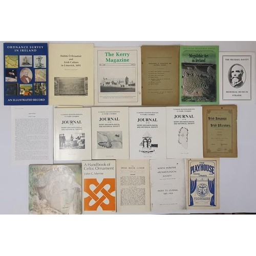 54 - Selection of booklets/pamphlets; Journal of the Kerry Archaeological and Historical Society x 4 issu... 