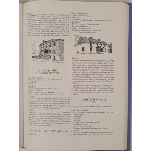 66 - The Houses of Wexford by David Rowe and Eithne Scallon. Ballinakella Press. 2004. Large format. Firs... 