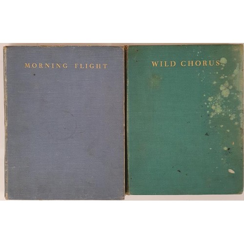 97 - Peter Scott, Morning Flight, a Book of Wildfowl, folio/quarto, 1941; with col paste down of Severn W... 