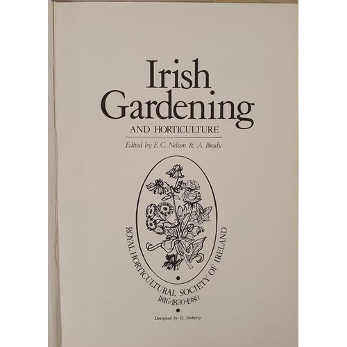 101 - Nelson, E.C. & Brady, A. (1979) Irish Gardening and Horticulture. Royal Horticultural Society of... 