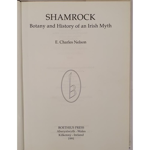 104 - Nelson, E.C. (1991) Shamrock, Botany and History of an Irish Myth. Boethius Press, Aberystwyth &... 