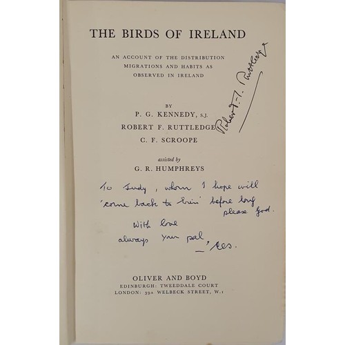 105 - Kennedy, P.G., Ruttledge, R.F. & Scroope, C.F. (1954). The Birds of Ireland. An account of the d... 