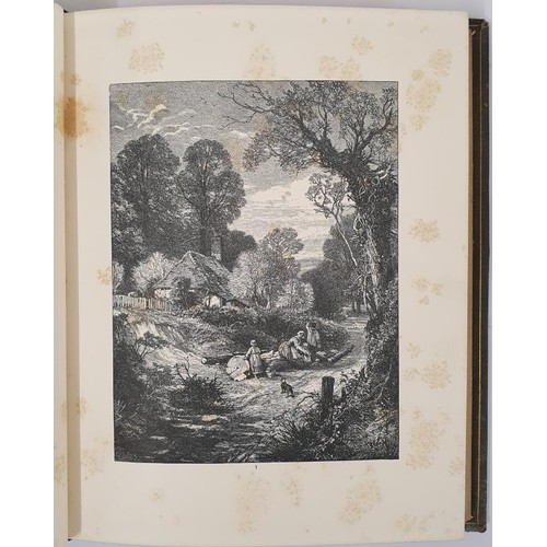 112 - Birket Foster's Pictures of English Landscape (engraved by the brothers Dalziel) with Pictures in Wo... 