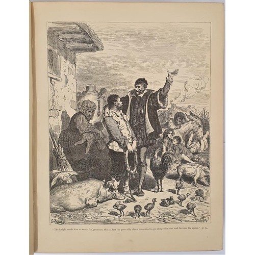 433 - Cervantes/Dore. Don Quixote. 1870. London Cassell, Petter, and Galpin [c. 1870], 1870. A very early ... 